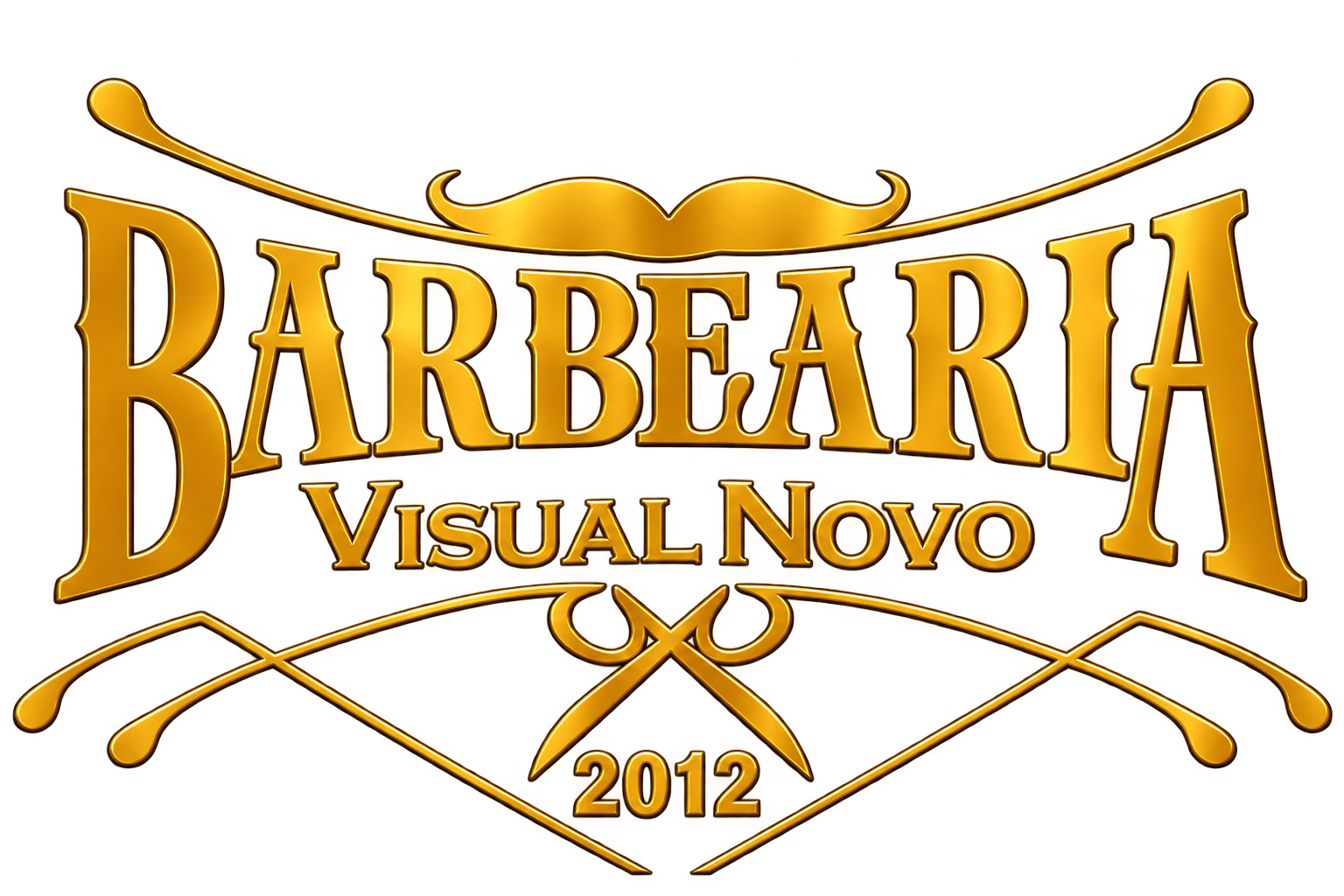 Logo Barbearia Visual Novo